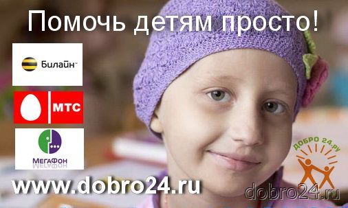Сделать пожертвование для благотворительного фонда «Добро24.ру» стало еще проще! - 1