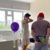 Юнчик и Морковка в новых ботинках в детской онкологии