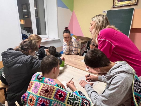 Дом в горошек