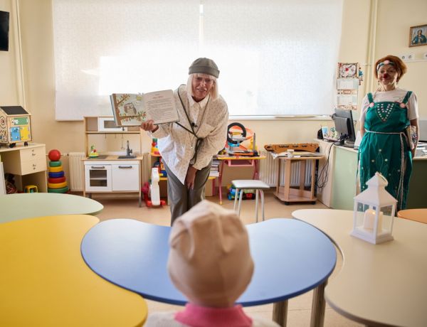 Дом в горошек