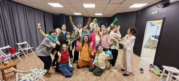 Дом в горошек