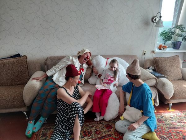 Дом в горошек