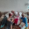 Как Лёля, Морковка и Волнушка Владу поздравляли